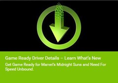NVIDIA GeForce Game Ready Driver 527.37 - co nowego (Źródło: GeForce Experience app)