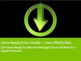 NVIDIA GeForce Game Ready Driver 527.37 - co nowego (Źródło: GeForce Experience app)