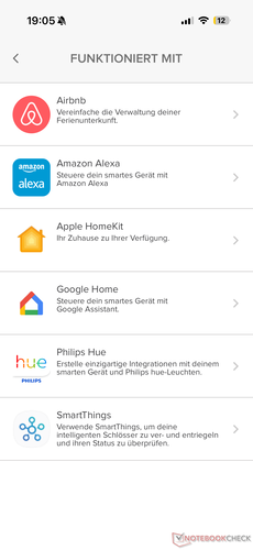 Yale Linus Smart Lock L2 Lite można zintegrować z wieloma platformami inteligentnego domu