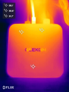 Test obciążeniowy Geekom A7 Max (górna strona)