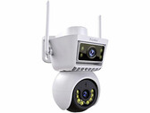 Kamera IP 7Links Dual Lens Wi-Fi Pan Tilt jest już dostępna w sprzedaży w Europie. (Źródło obrazu: Pearl)