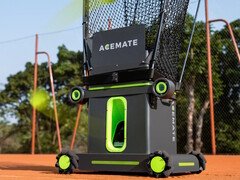Robot tenisowy Acemate pomaga wyeliminować potrzebę znalezienia odpowiedniego partnera do gry w tenisa podczas rajdów i ćwiczeń serwowania. (Źródło zdjęcia: Acemate)
