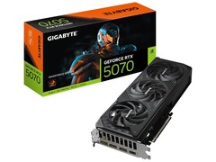 Zdjęcie produktu Gigabyte GeForce RTX 5070 WINDFORCE SFF GPU. (Źródło obrazu: Amazon)