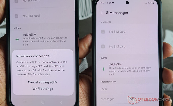 Konwersja fizycznej karty SIM na eSIM w telefonie Samsung (Źródło obrazu: Antony Muchiri)