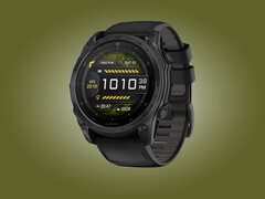 Firma Garmin wydaje kolejną aktualizację v22.xx dla serii Fenix 8, w tym dla modelu Tactix 8, który jest jej odmianą i został przedstawiony na zdjęciu.
