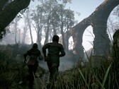 Ilustracja przedstawiająca dwie postacie z gry „A Plague Tale: Innocence”, która jest obecnie dostępna na platformie Steam z 90% zniżką.