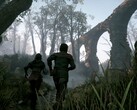 Ilustracja przedstawiająca dwie postacie z gry „A Plague Tale: Innocence”, która jest obecnie dostępna na platformie Steam z 90% zniżką.