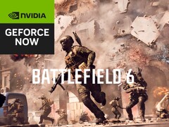 Baner Battlefield 6 Nvidia GeForce Now (źródło obrazu: EA, Nvidia z poprawkami)