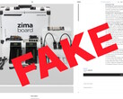 Fałszywy sklep dla produktów Zima