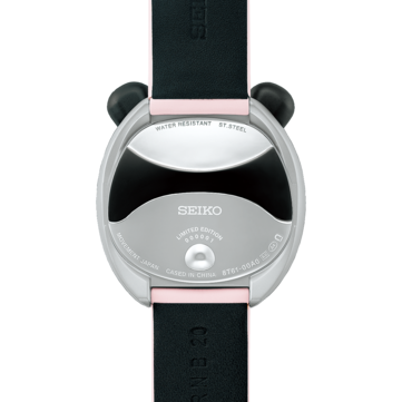 Chronograf panda Seiko Power Design Project w kolorze różowym