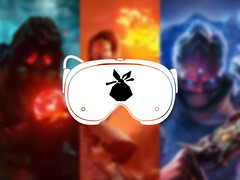 Pakiet gier Upload VR zawiera łącznie 9 gier. Na zdjęciu: edytowane zdjęcie okładki kolekcji. (Źródło zdjęcia: Humble Bundle i Steam - edytowane)