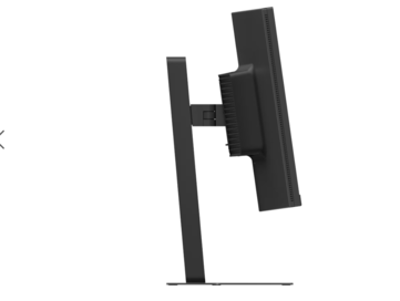 Monitor do gier Lenovo Legion 34W 2c – widok z boku