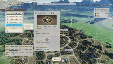 Nobunagas Ambition: Awakening Complete Edition Switch 2 UI (źródło obrazu: Nintendo of America)