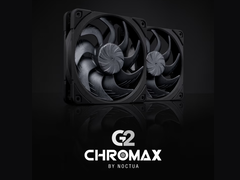Na zdjęciu całkowicie czarny Noctua G2 Chromax
