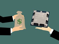 Ryzen 7 9800X3D przyniósł AMD najwięcej pieniędzy w listopadzie na Amazon US. (Źródło zdjęcia: Sebastian Bade, Pixabay, edytowane)