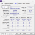 Informacje o systemie CPU-Z: SPD