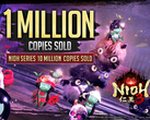 Zrzut ekranu z ogłoszenia 1 miliona sprzedanych egzemplarzy Nioh 3 przez Team Ninja