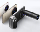 Vivo X300 Pro z dołączonym zestawem akcesoriów do aparatu. (Źródło zdjęcia: Vivo - edytowane)