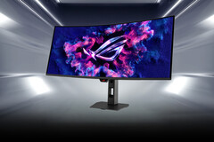 ROG Strix OLED XG34WCDMS. Firma Asus pozostaje największym na świecie producentem monitorów OLED.