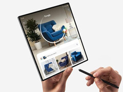 Samsung wypuścił dwa urządzenia Galaxy Z Fold z rzędu bez obsługi rysika S Pen, na zdjęciu starszy model. (Źródło zdjęcia: Samsung)