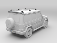 Nadchodzący Mercedes Klasy G EQ najwyraźniej pozostaje wierny pudełkowatemu wyglądowi Klasy G. (Źródło zdjęcia: Mercedes-Benz)