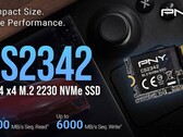 Nadchodzący szybki dysk SSD CS2342 M.2 2230 firmy PNY współpracuje ze Steam Deck, Asus ROG Ally i innymi przenośnymi urządzeniami do gier (Źródło obrazu: PNY)