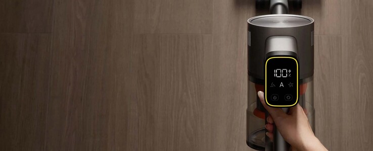 Vaccum Cleaner G30 Max może wyświetlać stopień zabrudzenia