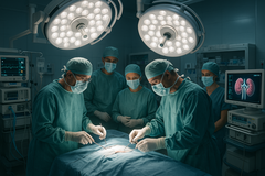 Po raz pierwszy genetycznie zmodyfikowane świńskie nerki mogą zostać poddane ocenie w badaniu klinicznym. (Źródło zdjęcia: OpenAI)