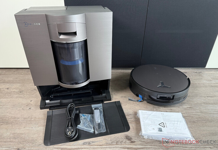Zakres dostawy odkurzacza Ecovacs Deebot X11 OmniCyclone