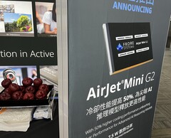 Frore Systems na targach Computex w Tajpej. (Źródło zdjęcia: Andreas Sebayang/Notebookcheck.com)