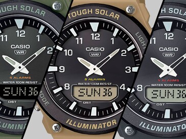 Zegarki Casio z serii AQ-S820. (Źródło zdjęcia: Casioblog)