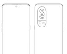 Schemat "Reno10 Pro Plus". (Źródło: Digital Chat Station via Weibo)