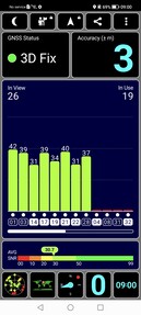 Test GPS na zewnątrz