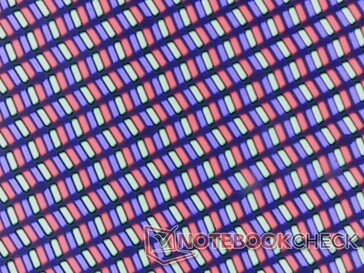 Wyraźna matryca subpikselowa z minimalnym problemem ziarnistości