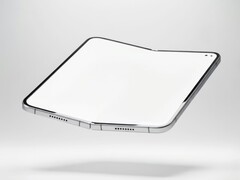 Huawei Pura X Max to większy model Pura X. Na zdjęciu makieta składanego telefonu.