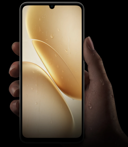 Render wyświetlacza iQOO Z11 Lite