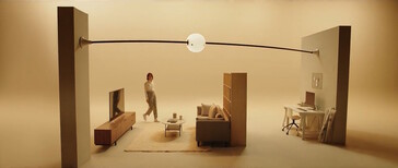 Może być instalowany z elastycznymi konfiguracjami szyn (źródło obrazu: zrzut ekranu wideo produktu)