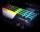 Pamięć RAM DDR4 z serii G.Skill Trident Z Neo zainstalowana na płycie głównej (źródło obrazu: G.Skill z poprawkami)