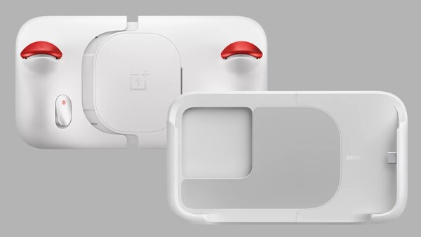 OnePlus Strix G15 to teleskopowy kontroler, który można wysunąć, aby dopasować go do większego urządzenia.
