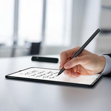 Motorola Razr Fold obsługuje rysik, w przeciwieństwie do Galaxy Z Fold 7. (Źródło zdjęcia: Evan Blass)