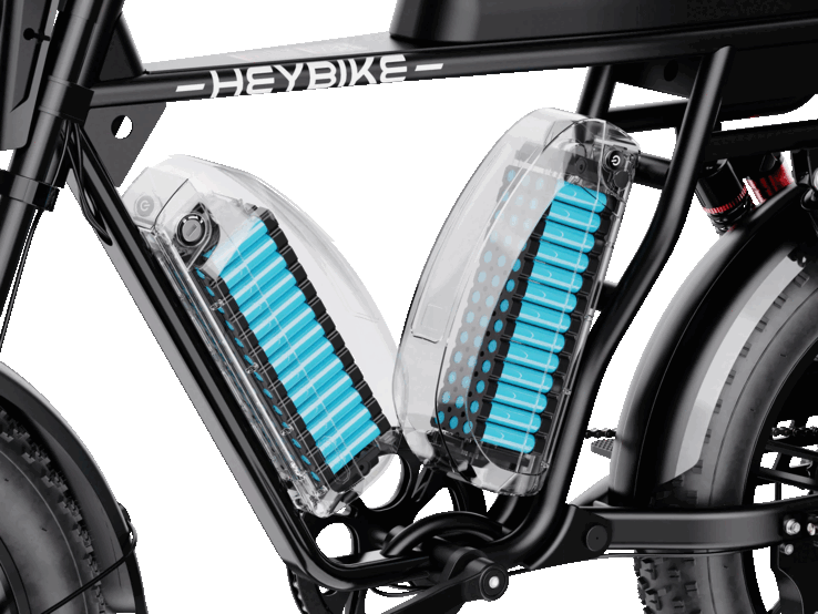 Heybike Saturn oferuje opcję podwójnego akumulatora
