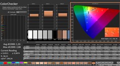 CalMAN: ColorChecker (skalibrowany)