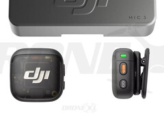 DJI Mic 3 będzie nieco większy niż Mic Mini i znacznie mniejszy niż Mic 2. (Źródło obrazu: via DroneXL &amp;amp; Jasper Ellens)