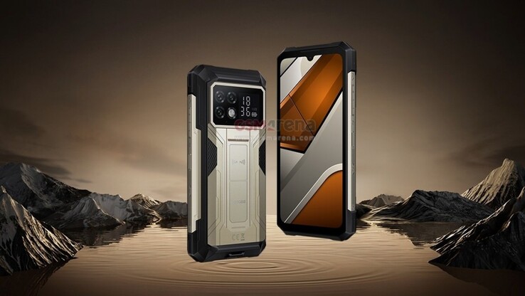 "Doogee S200 Max" w kolorze złotym. (Źródło: GSMArena)