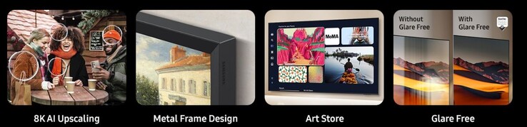 QN900F oferuje skalowanie do 8K i Art Store (źródło obrazu: Samsung)