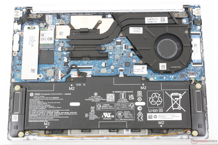 OmniBook 7 Aero 13 - podzespoły wewnętrzne