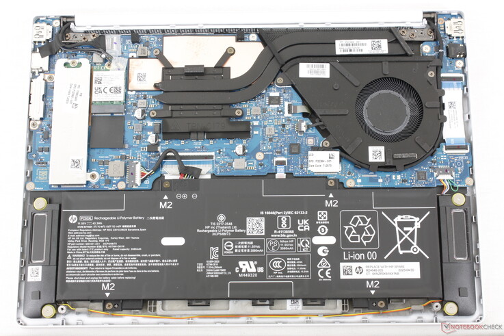 OmniBook 7 Aero 13 - podzespoły wewnętrzne