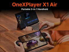 One-Netbook oferuje OneXPlayer X1 Air w dwóch wariantach procesora. (Źródło obrazu: One-Netbook)