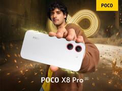 Poco X8 Pro w jednej z dwóch premierowych opcji kolorystycznych. 