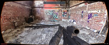 Na zdjęciu: Zrzut ekranu z przeglądarkowego demo 3D Gaussian Splatting.